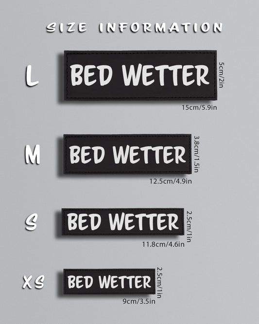 An extra set of naughty name labels (For extra naughty pets)